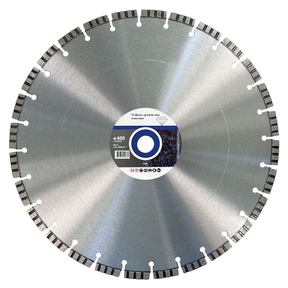 Diamantklinga 400 x 25,4 mm