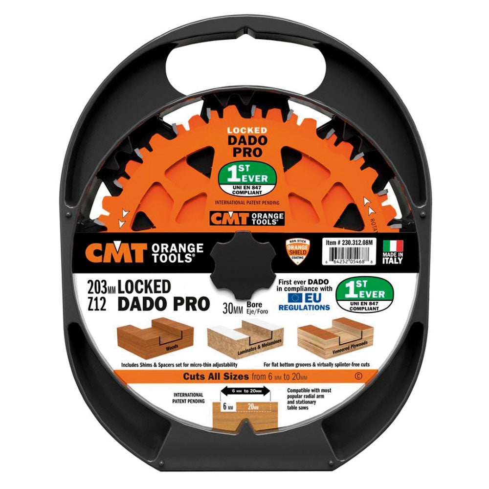 Dado Sågklinga 203mm x 6-20mm x 30mm Z12