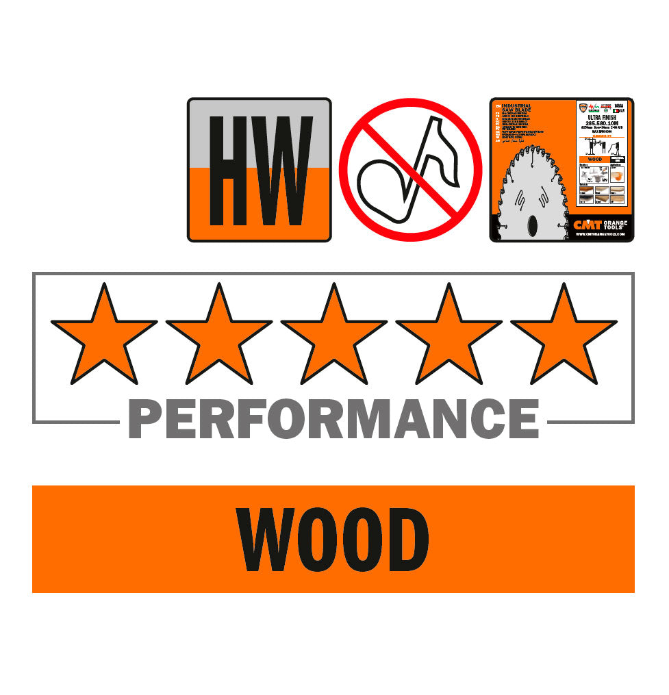 Sågklinga 300mm x 3,2mm x 30mm Z96 TF