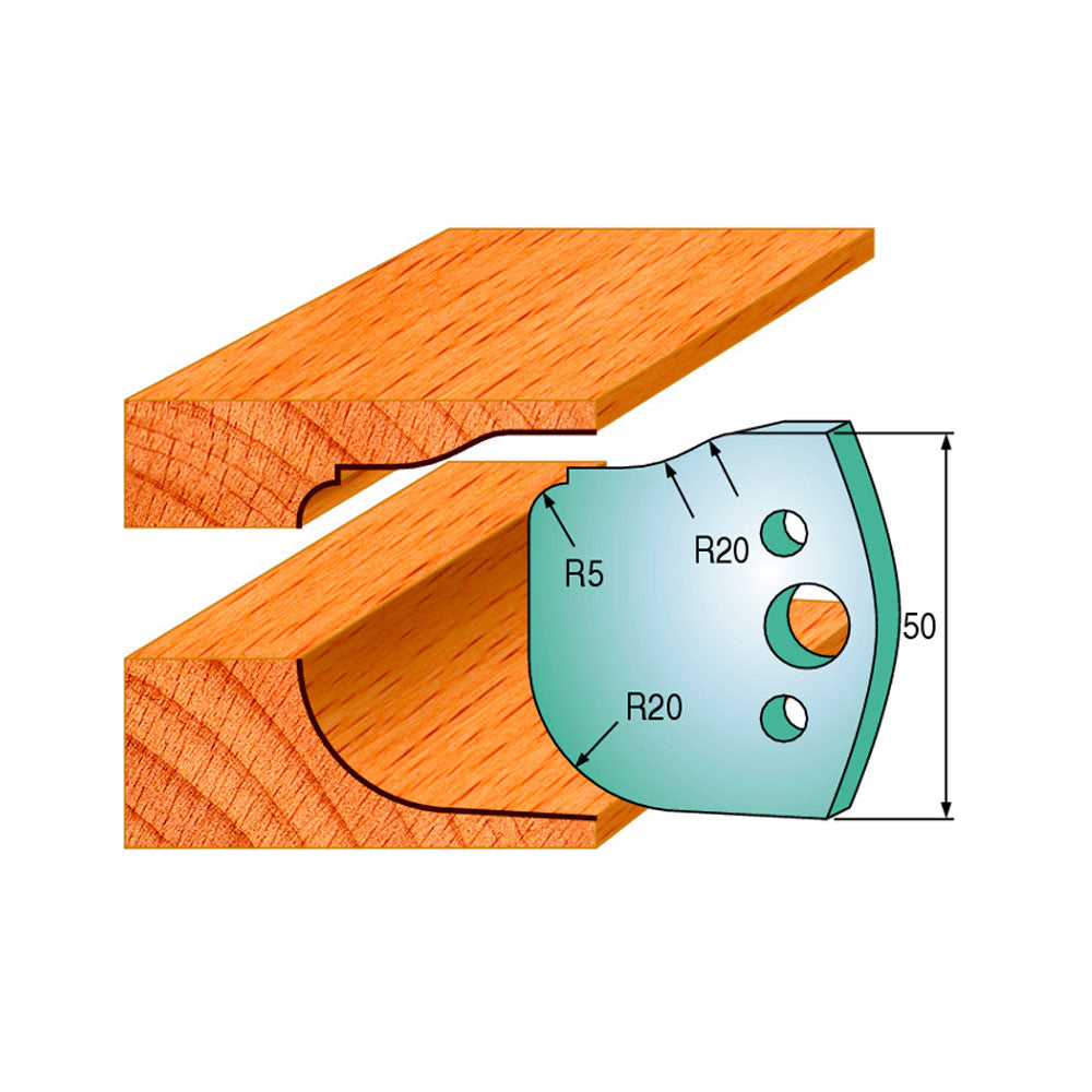 Profilstål set 50mm Profil 577