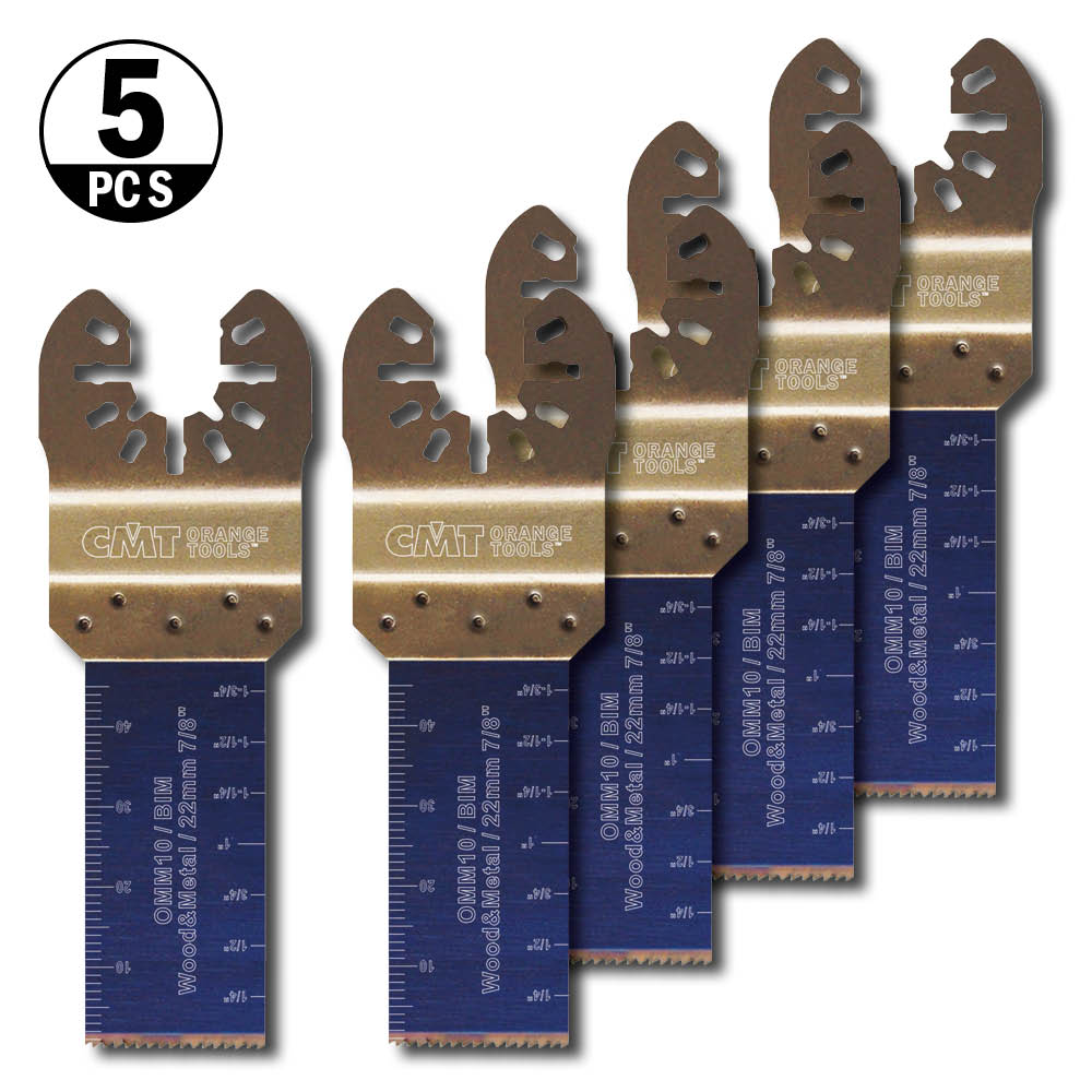 Multicut 22x48mm Trä och Metall - 5 pk.