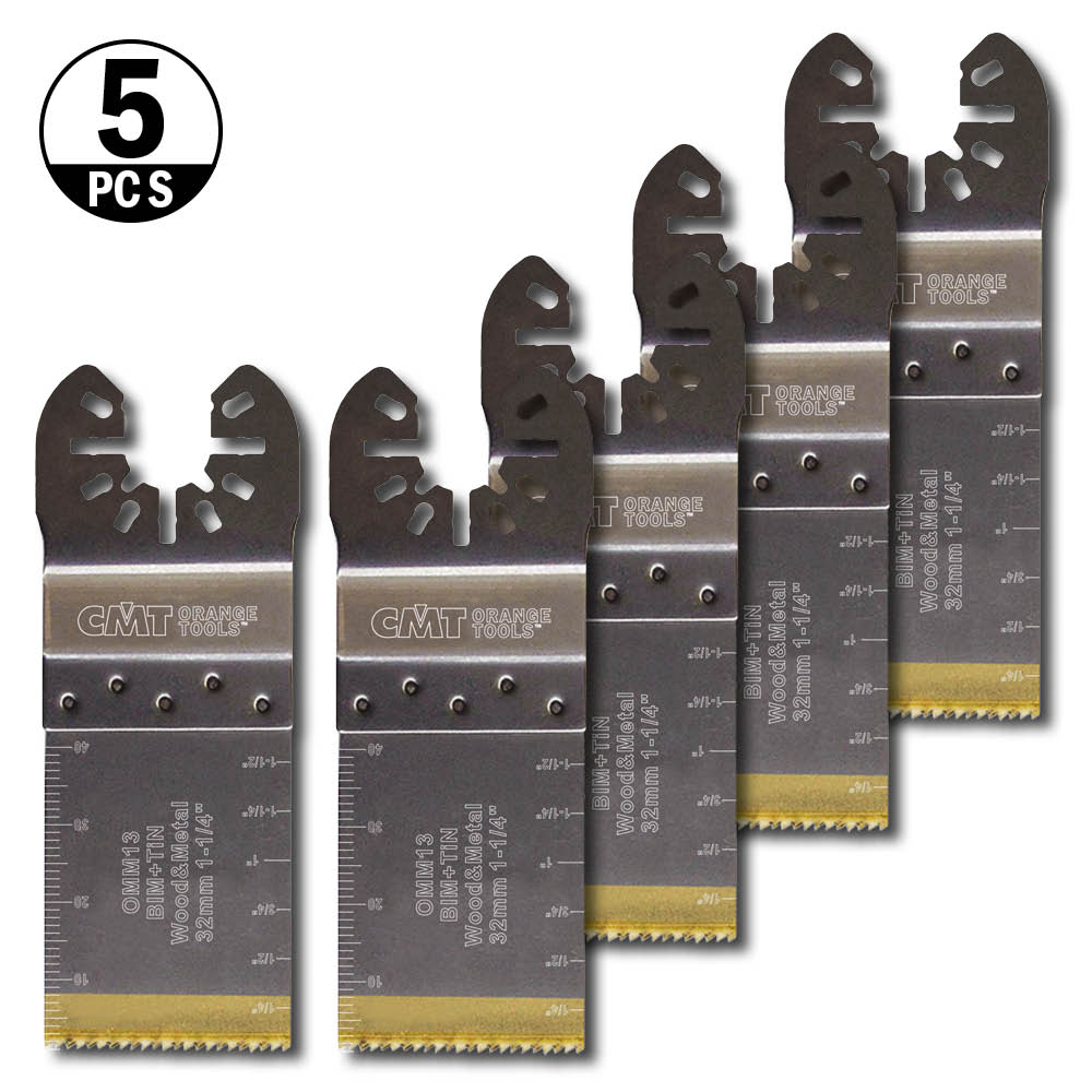 Multicut 32x40mm Trä och Metall - 5 pk.