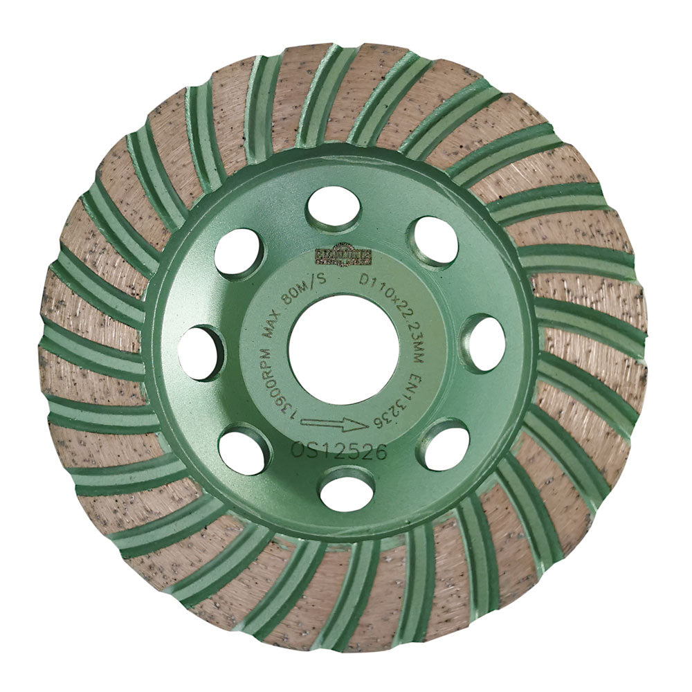 Slipskål 110x22,2 mm - För Makita - För betong