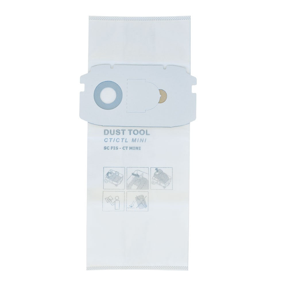 Dammsugarpåse till Festool CT Mini | 5 pack