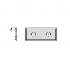 Vänd frässkär 49,5mm x 12mm x 1,5mm CMT