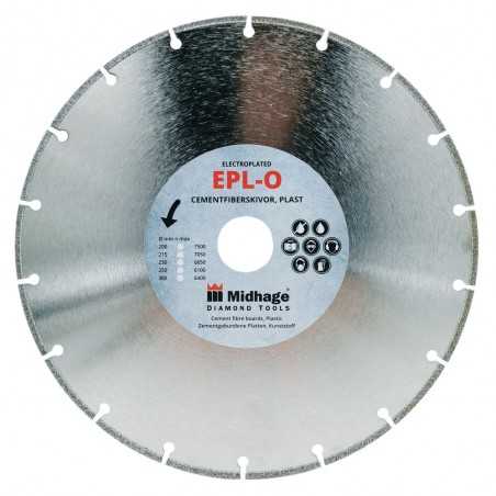 Såg- Diamantklinga EPL-O 300mm x 3,5mm x 30mm