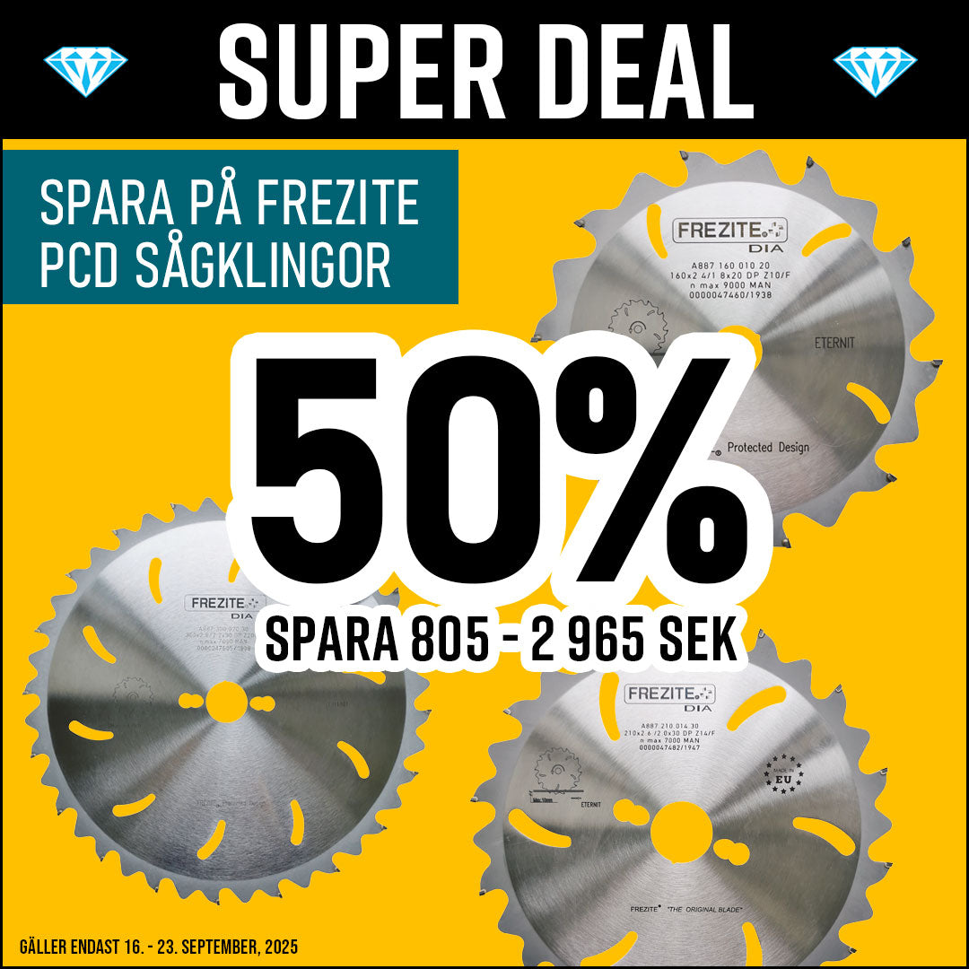 Frezite A887 diamantklingor