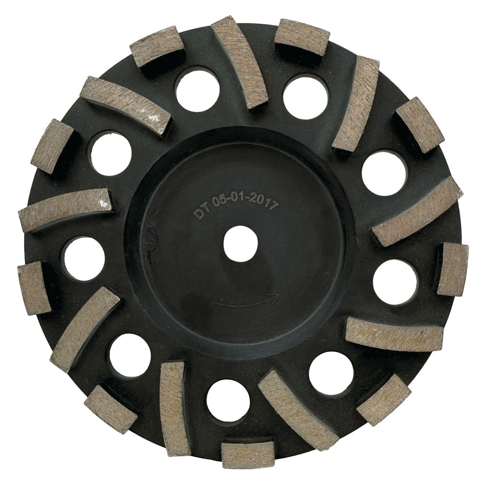 Slipskål 150 x 19 mm - PCD - För armerad betong - För Rokamat