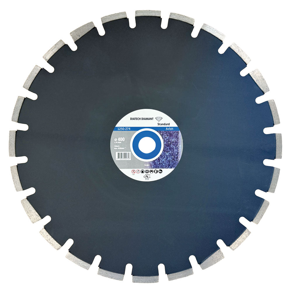 Asfaltklinga 400 x 25,4 mm - Standard
