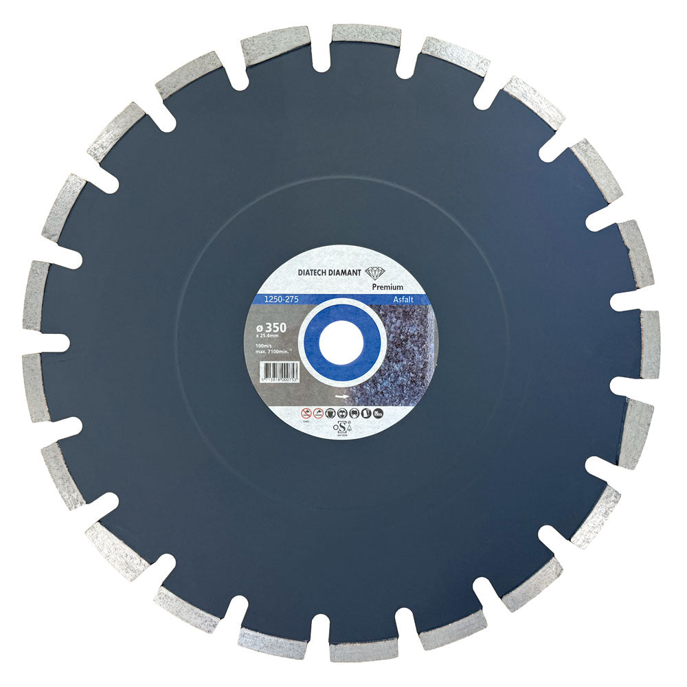 Asfaltklinga 350 x 25,4 mm - Premium