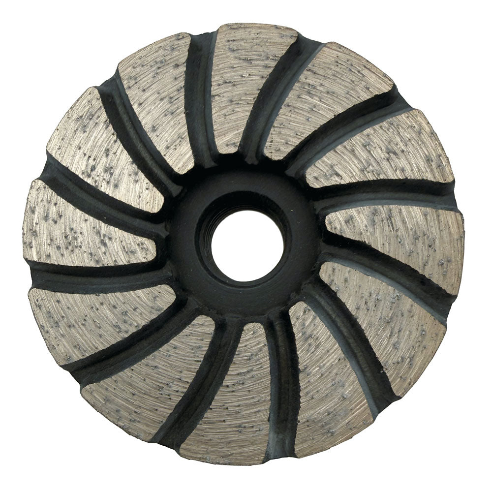 Slipskål 60 mm M14 - För hörn - Segmenthöjd 5 mm