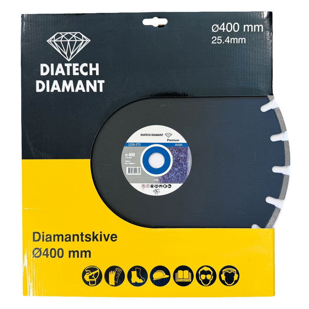 Asfaltklinga 400 x 25,4 mm - Premium