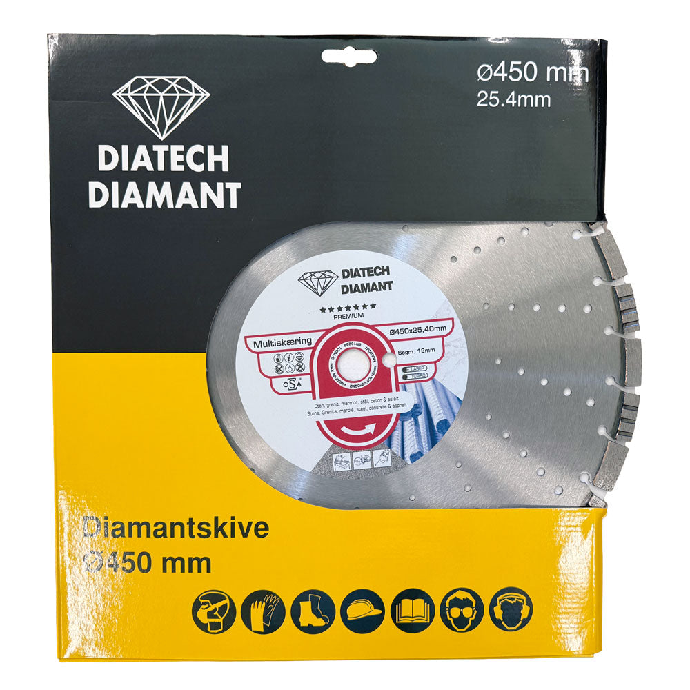 Asfaltklinga 450 x 25,4 mm - Premium