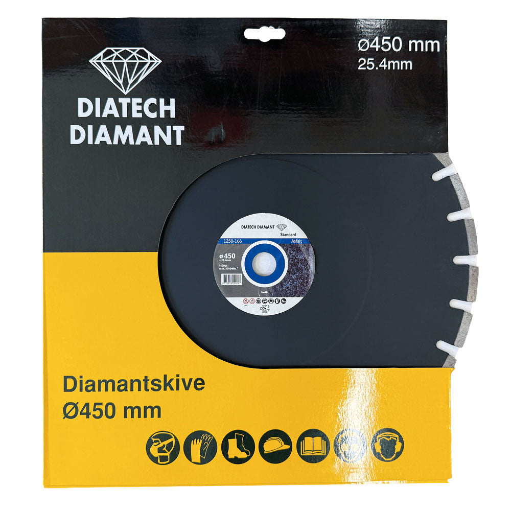 Asfaltklinga 450x25,4mm - Standard