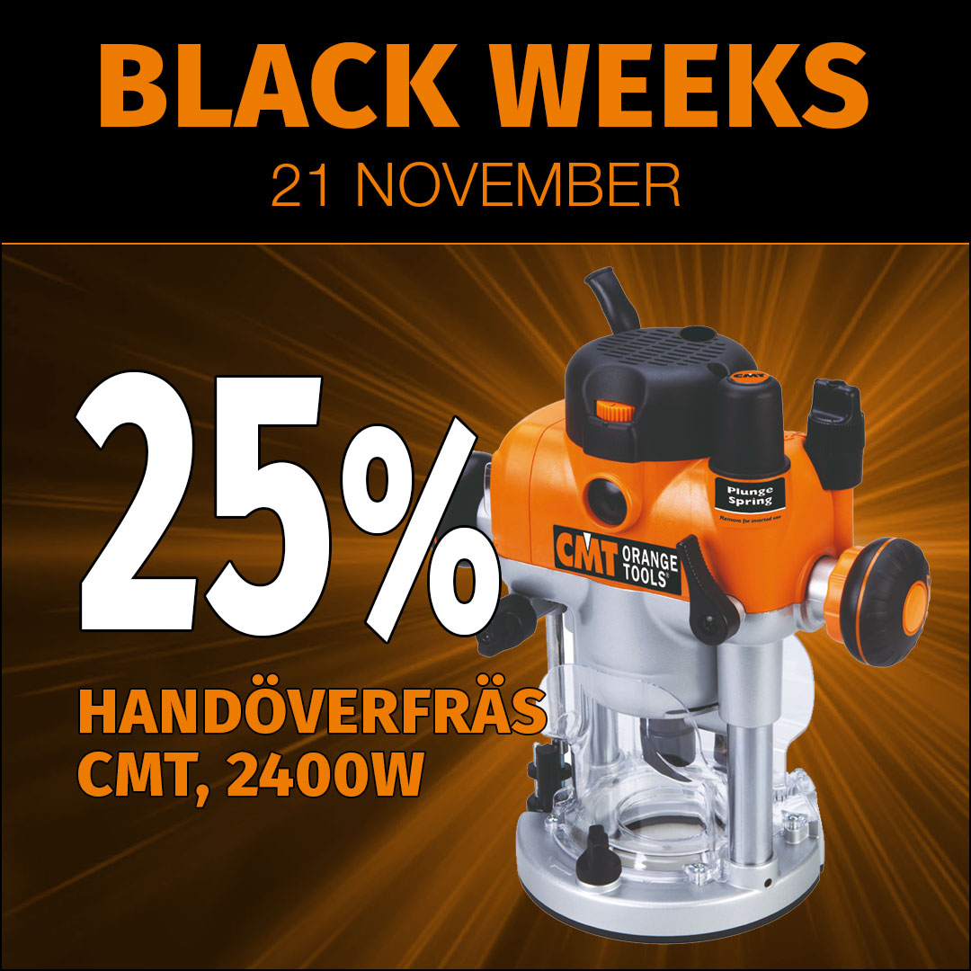 Handöverfräs CMT Överfräs 2400W