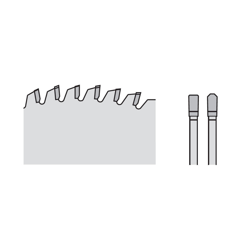 Sågklinga för Plast 300mm x 3,2mm x 30mm Z84 TF