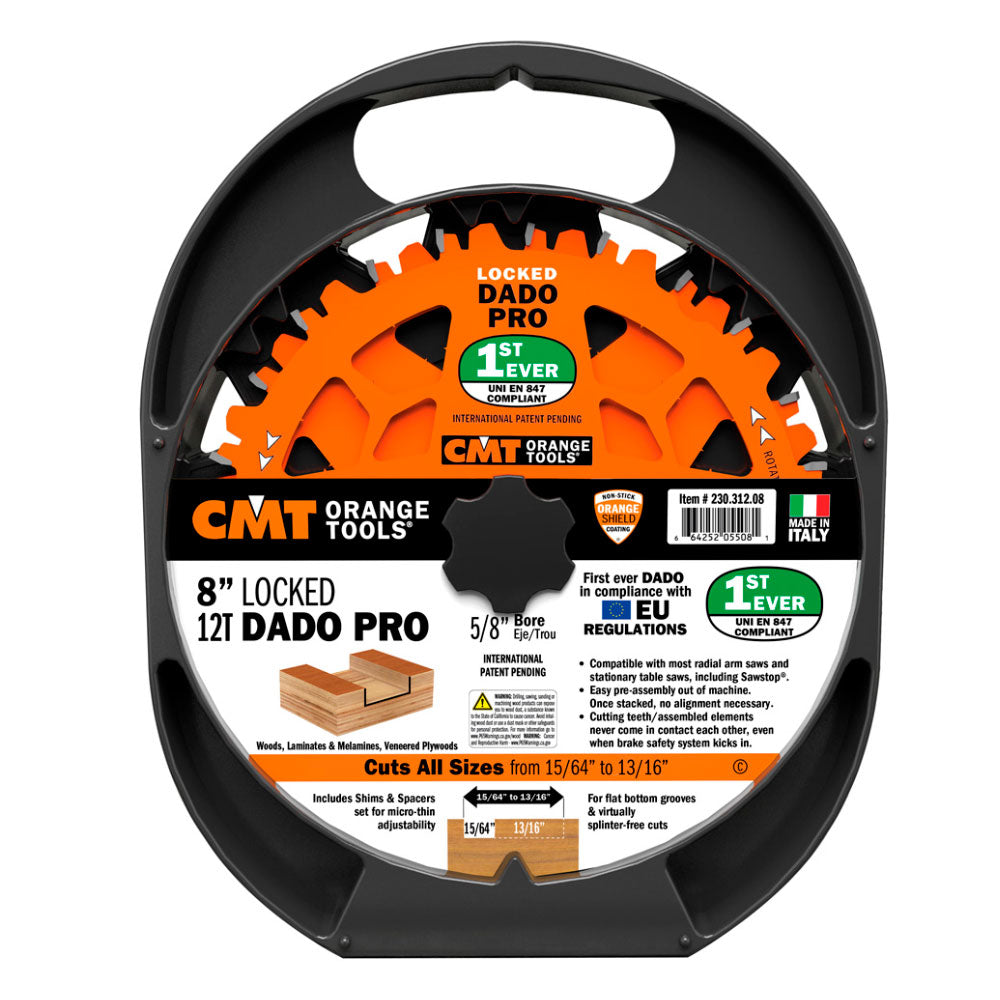 Dado Sågklinga Locked Pro 203mm x 6-20mm x 15,87mm Z12