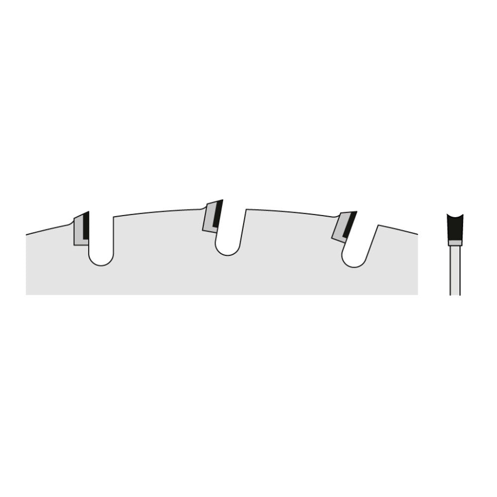Sågklinga PCD All-Round 160mm x 2,2mm x 20mm Z20