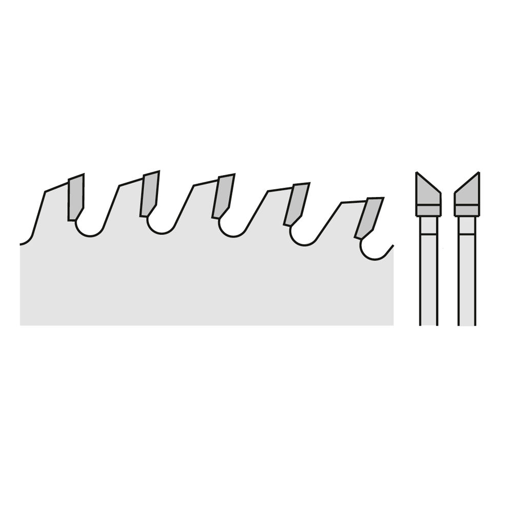 Sågklinga 350mm x 3,5mm x 30mm Z108 W40°