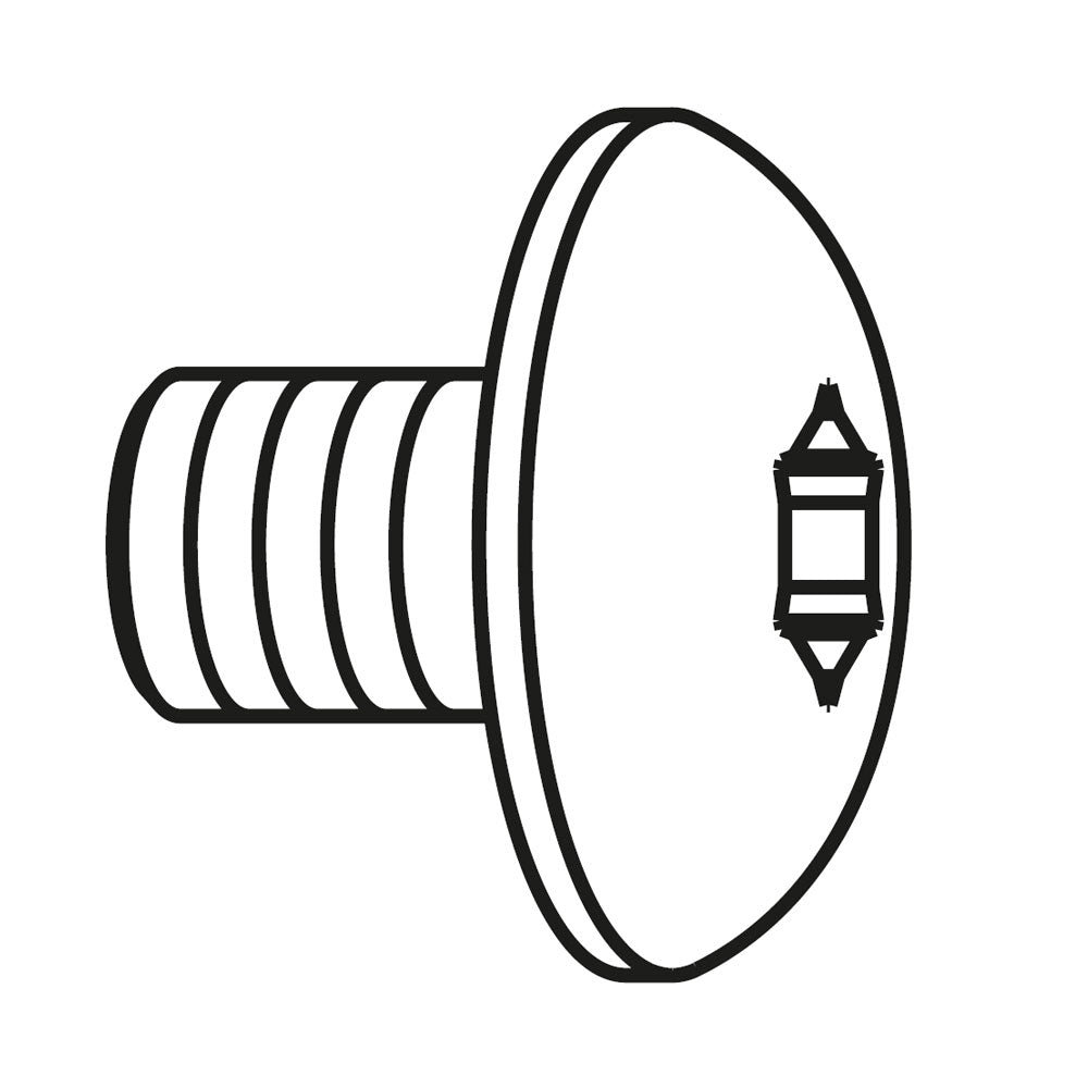 Skruv till Planfräs 4x6