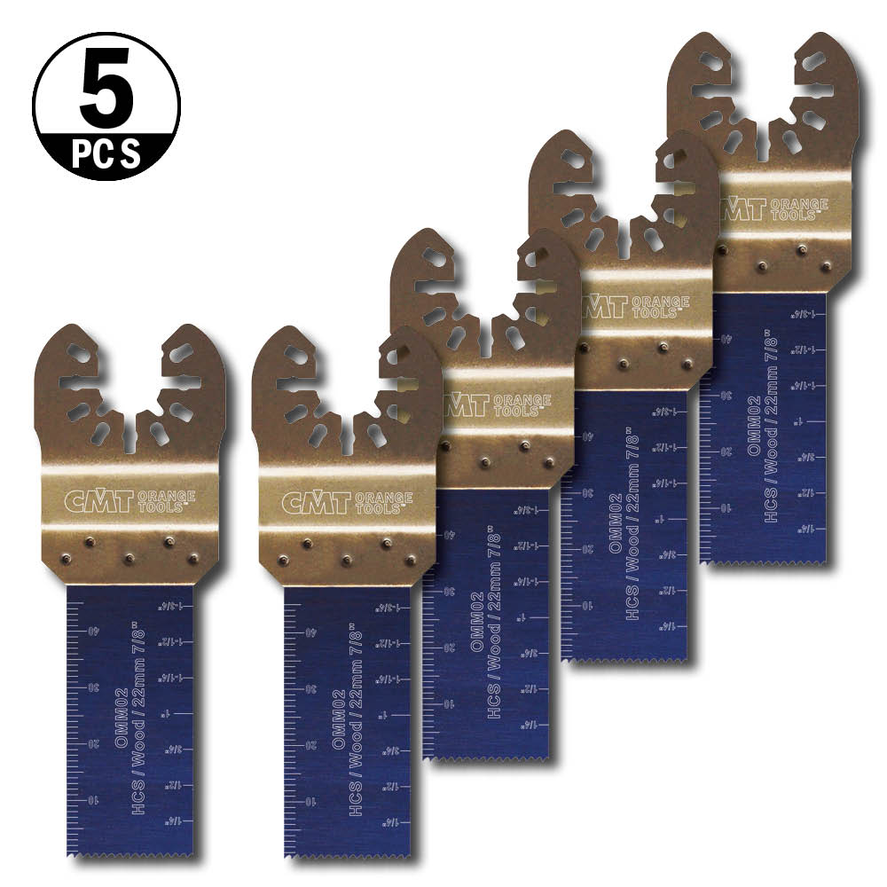 Multicut 22x48mm Trä och Plast  - 5 pk.