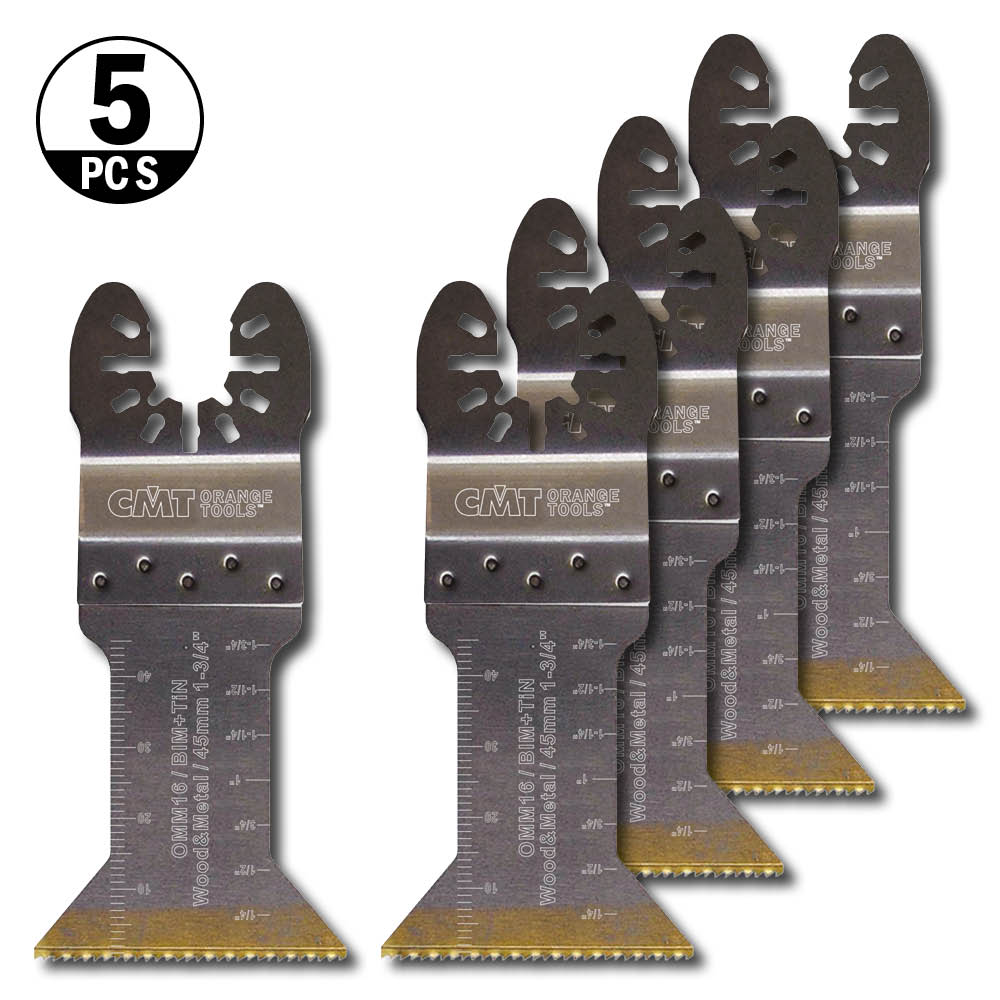 Multicut 45x48mm Trä och Metall  - 5 pk.