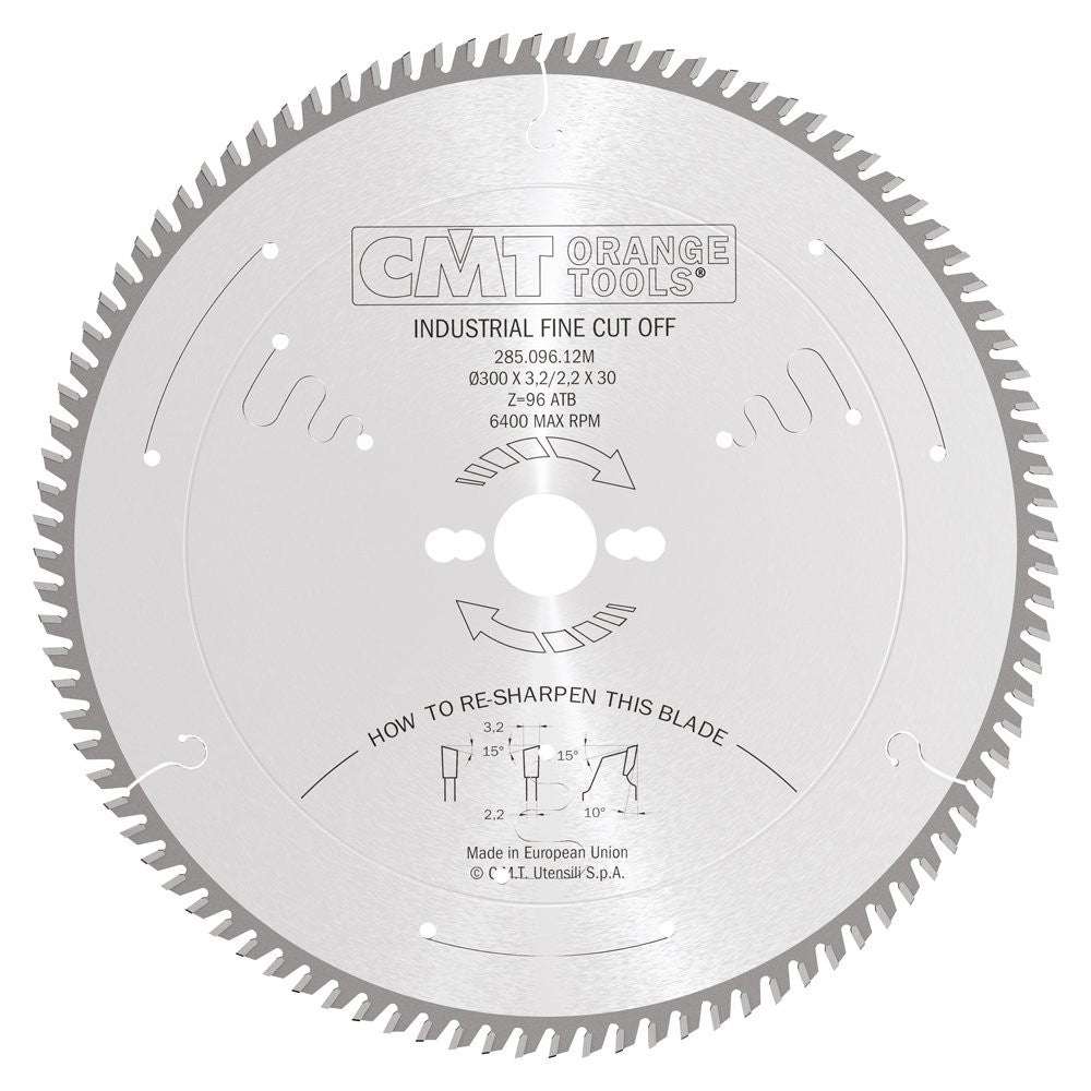 Sågklinga 400mm x 3,5mm x 30mm Z96 KW