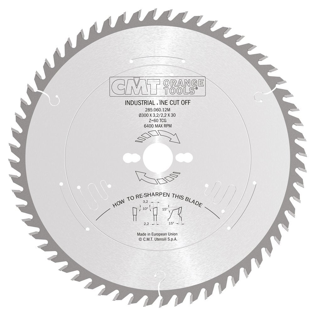 Sågklinga 500mm x 3,8mm x 30mm Z72 UW